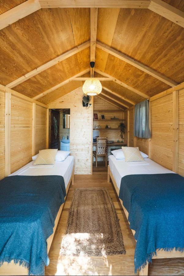 Hotel Nisi Glamping Paralía Rachon Exterior foto