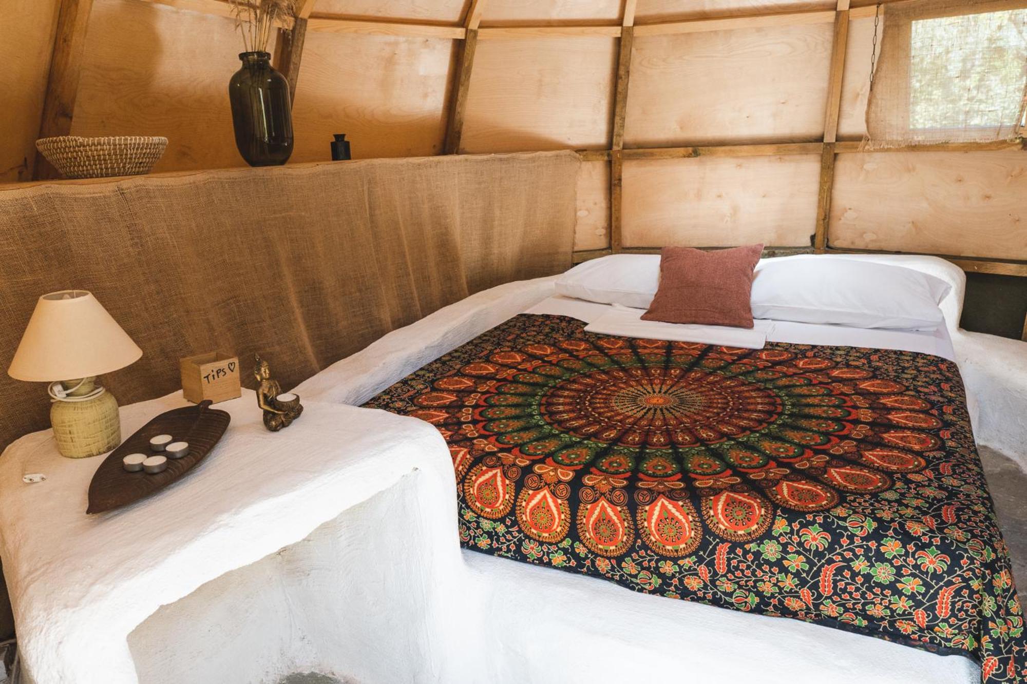 Hotel Nisi Glamping Paralía Rachon Zimmer foto