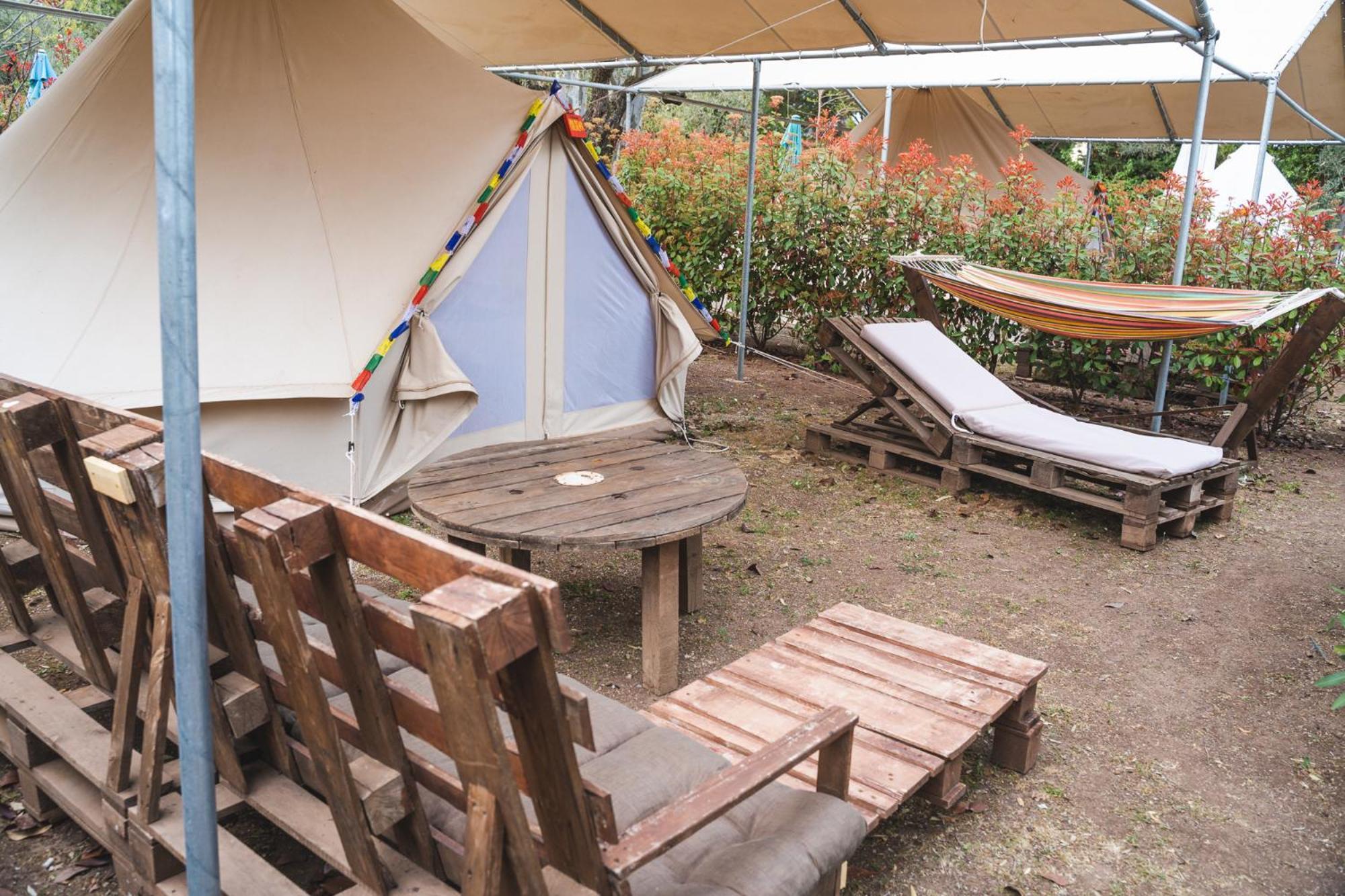 Hotel Nisi Glamping Paralía Rachon Zimmer foto
